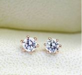 Brinco Banhado a Ouro 18k c/ Cristais Swarovski